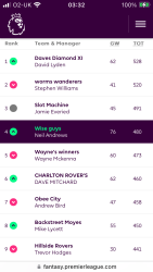Well done Dave ,top week for you
