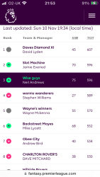 Updated league