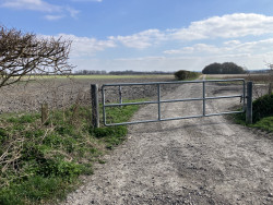 Not far from Duxford Air  museum